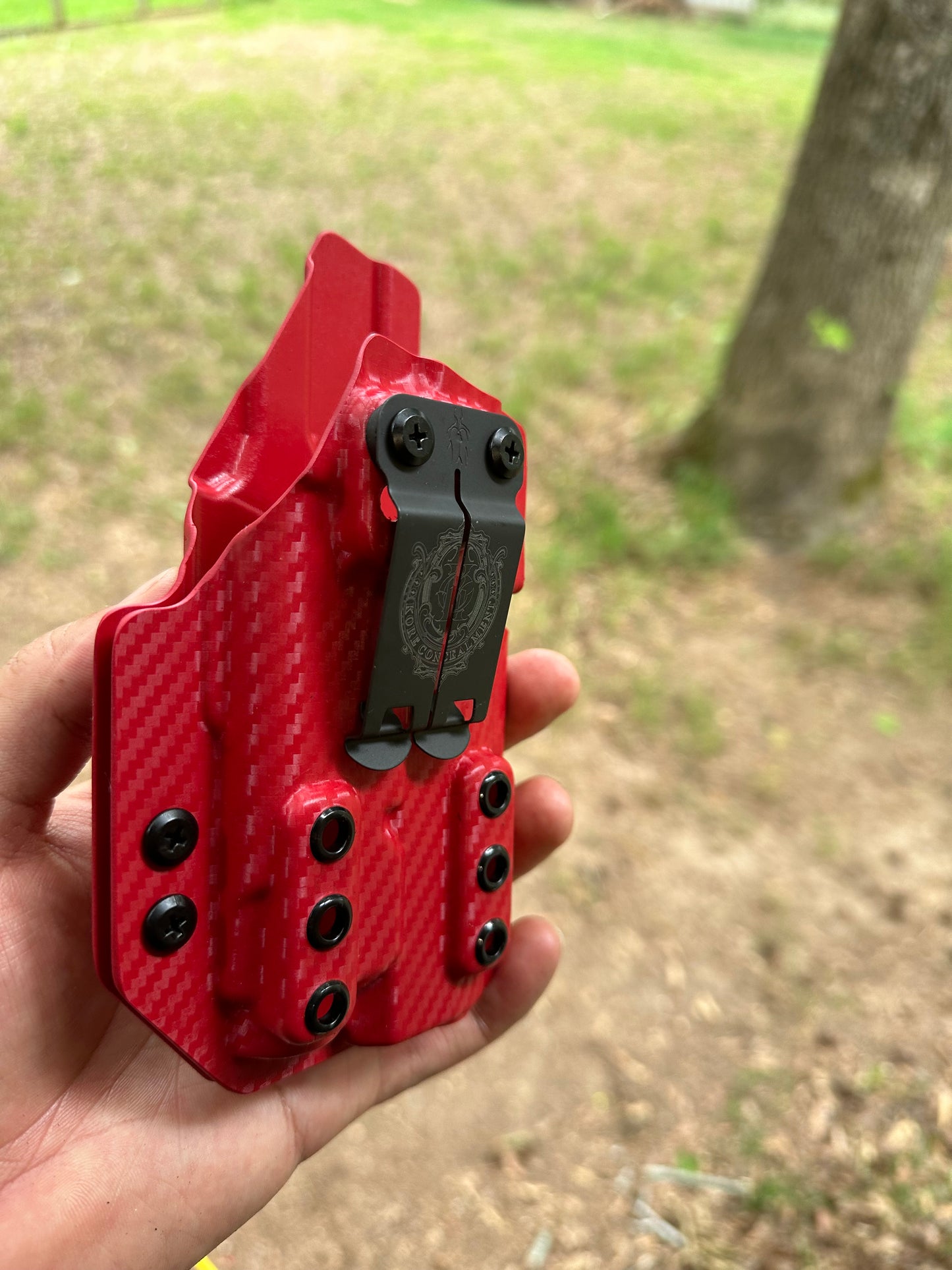 Quick-ship IWB cz shadow 2 compact w/Tlr7-7A holster Emt Red (right hand)