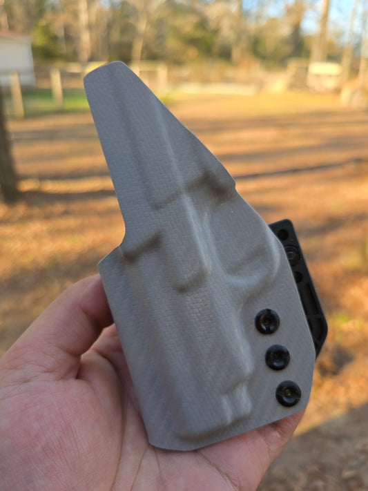 Quick-ship Bodyguard 2.0 carry comp IWB Holster light gray