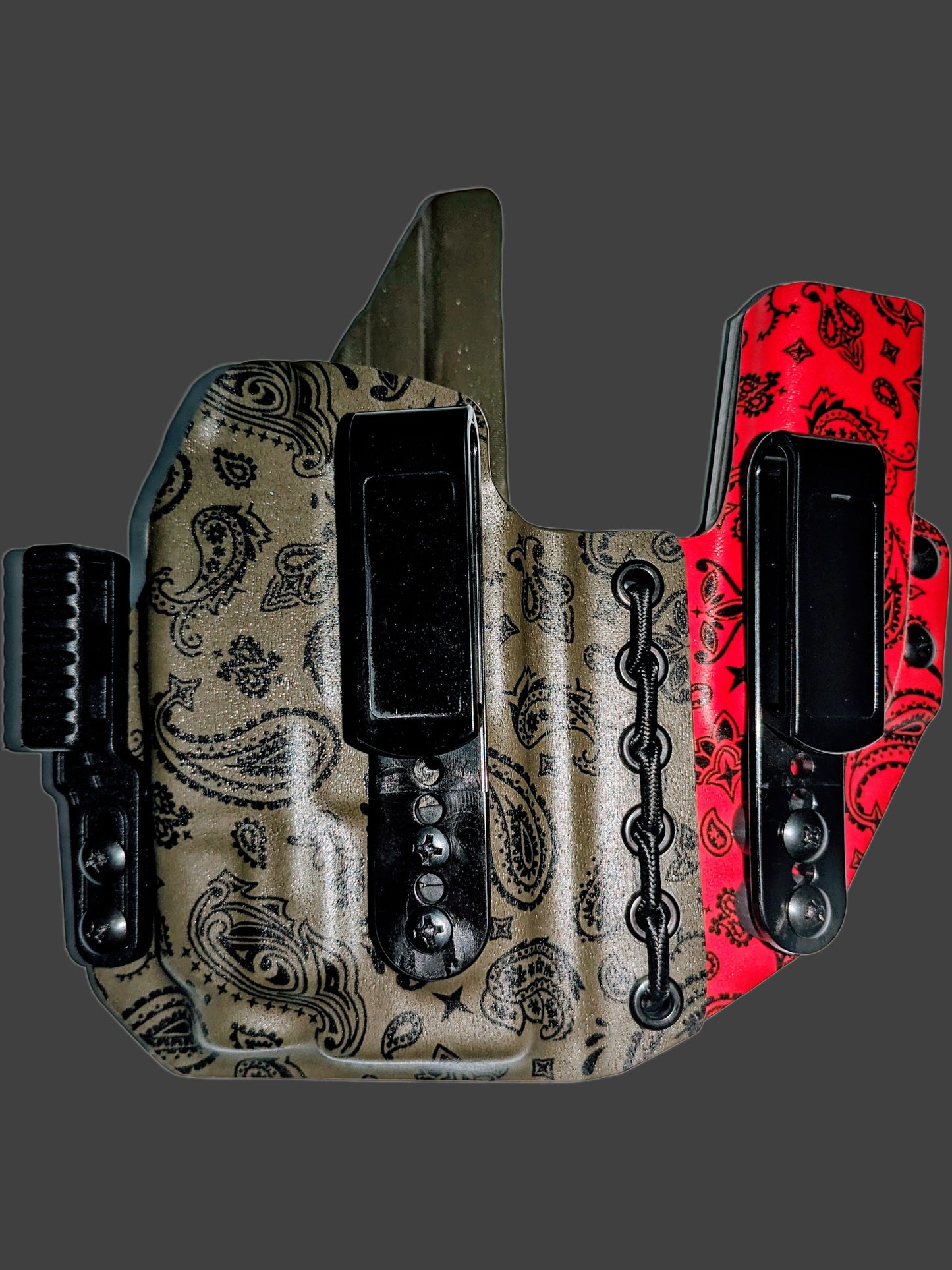2 piece sidecar holsters