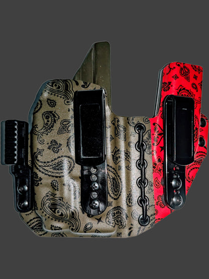 2 piece sidecar holsters