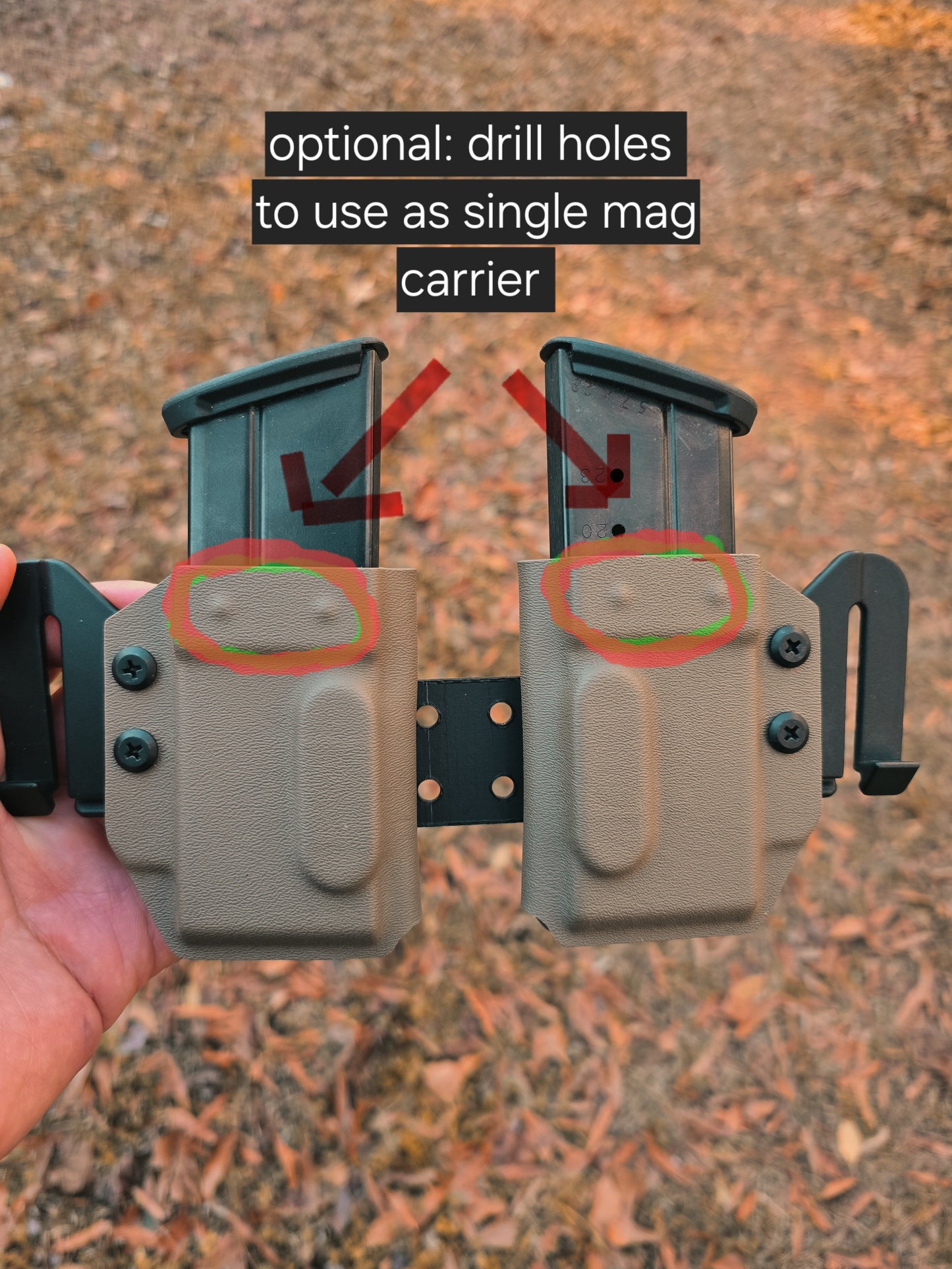 The Flex Dual mag carrier (OWB)
