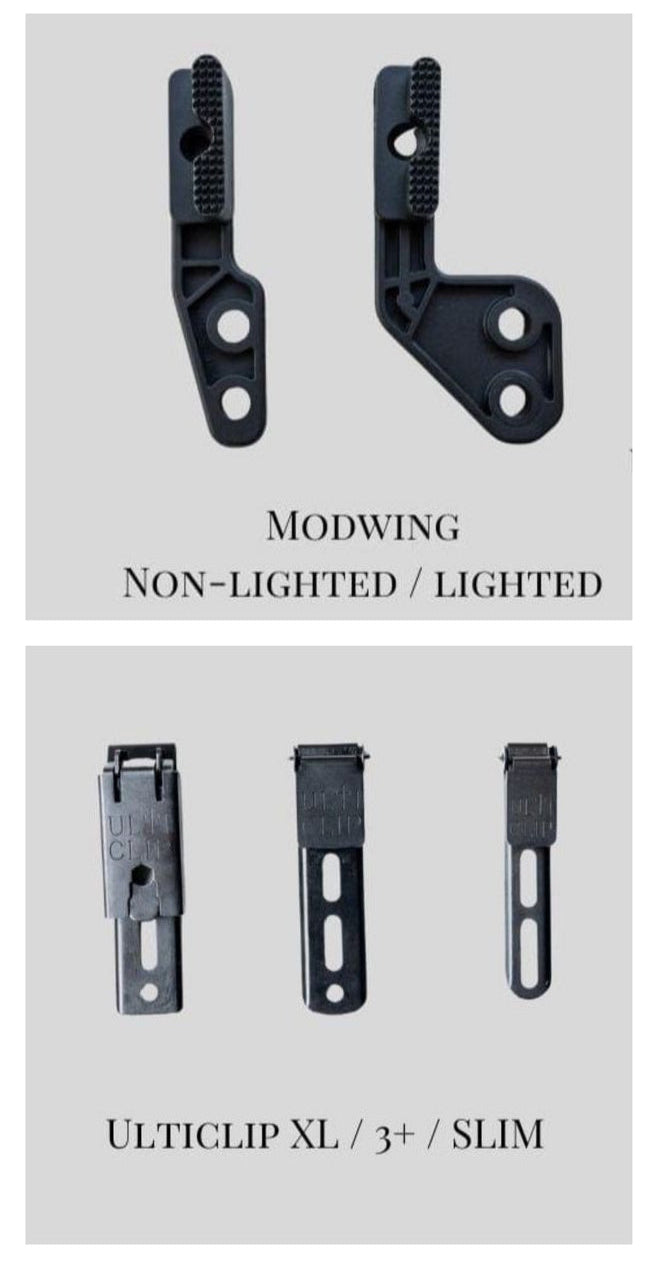 2 piece sidecar holsters