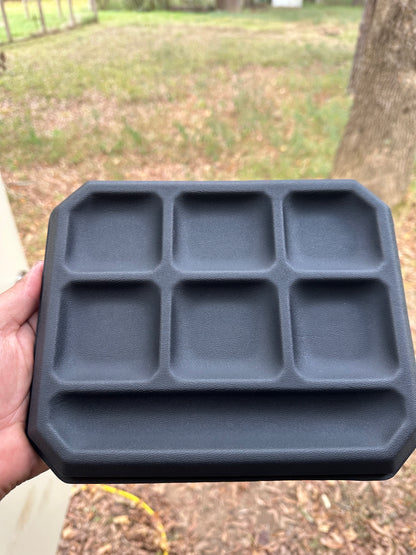 Parts tray 7 pockets