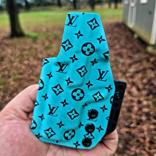 Quick-ship Bodyguard 2.0 carry comp in LV Tiffany blue