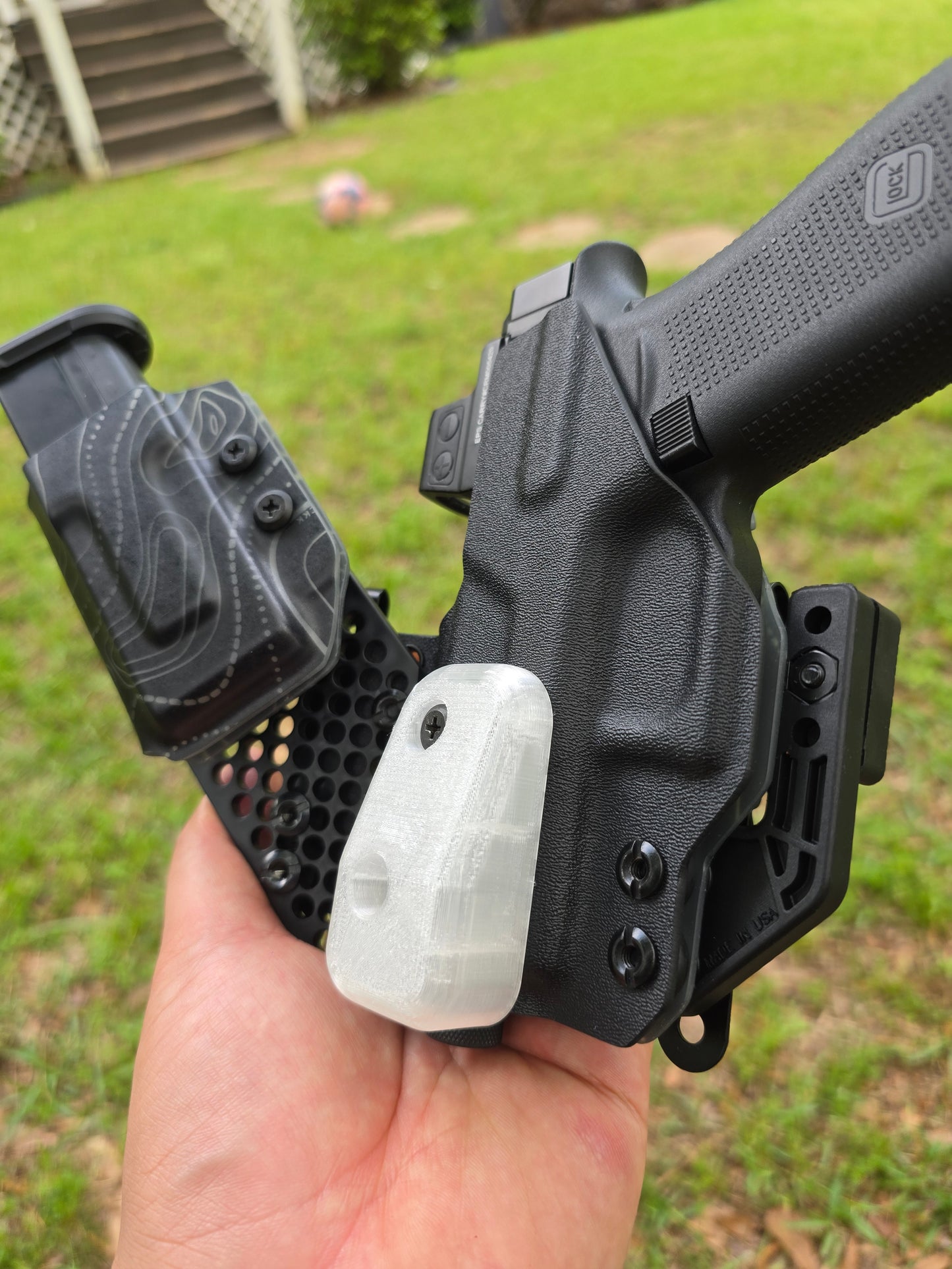 Concealment wedge PACK 3D printed TPU