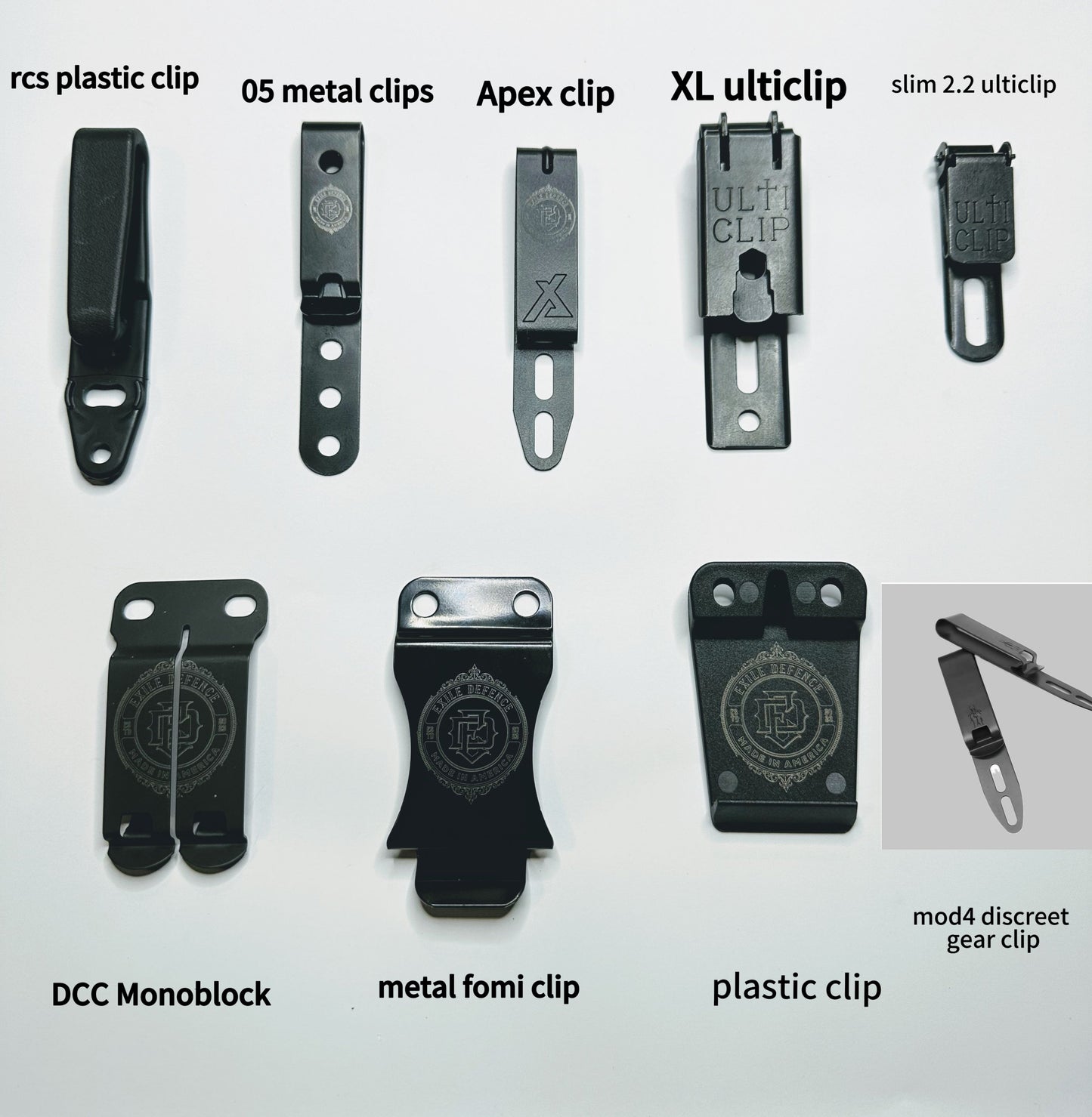 2 piece sidecar holsters
