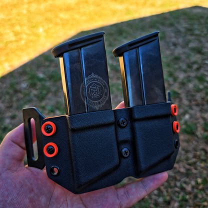 Dual magazine carriers (OWB)