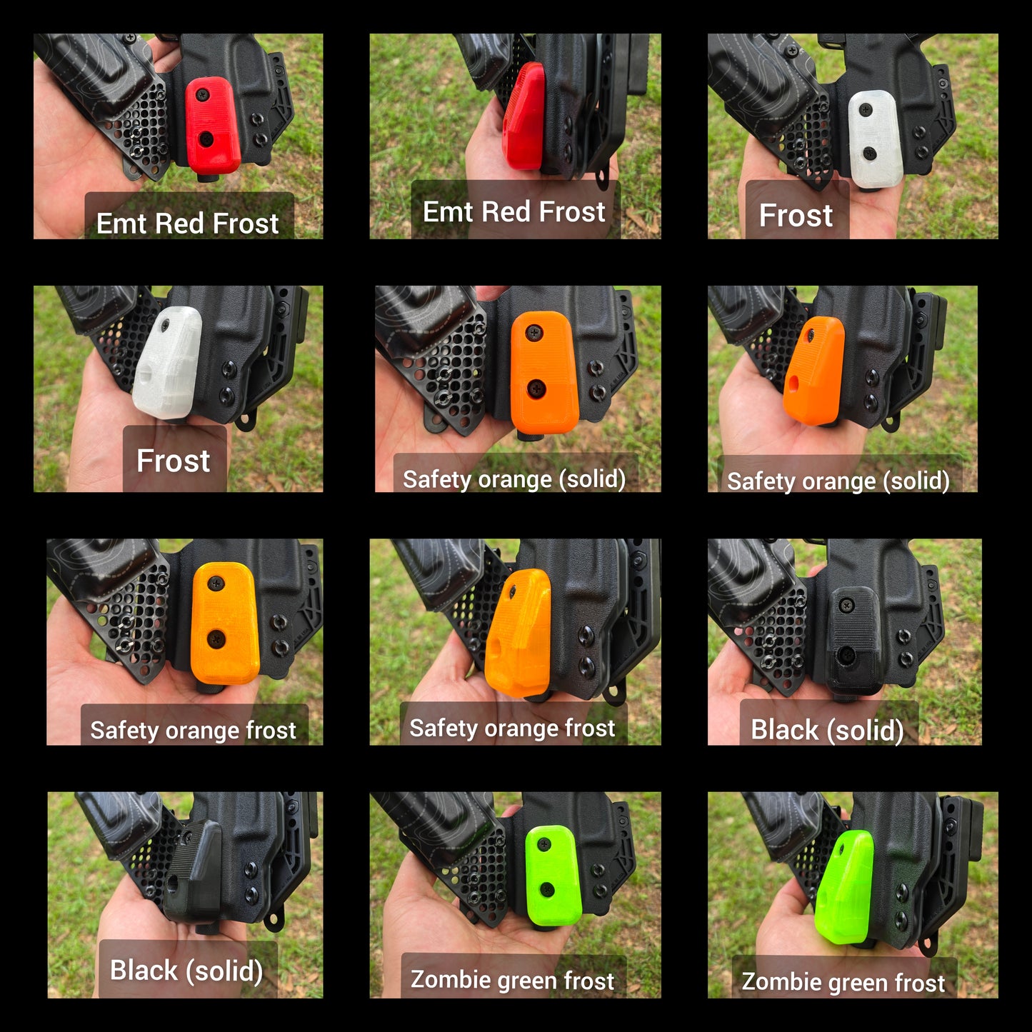 Concealment wedge PACK 3D printed TPU
