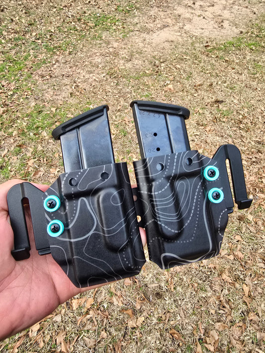Quick-ship The Flex Dual mag carrier for PSA Rock 5.7