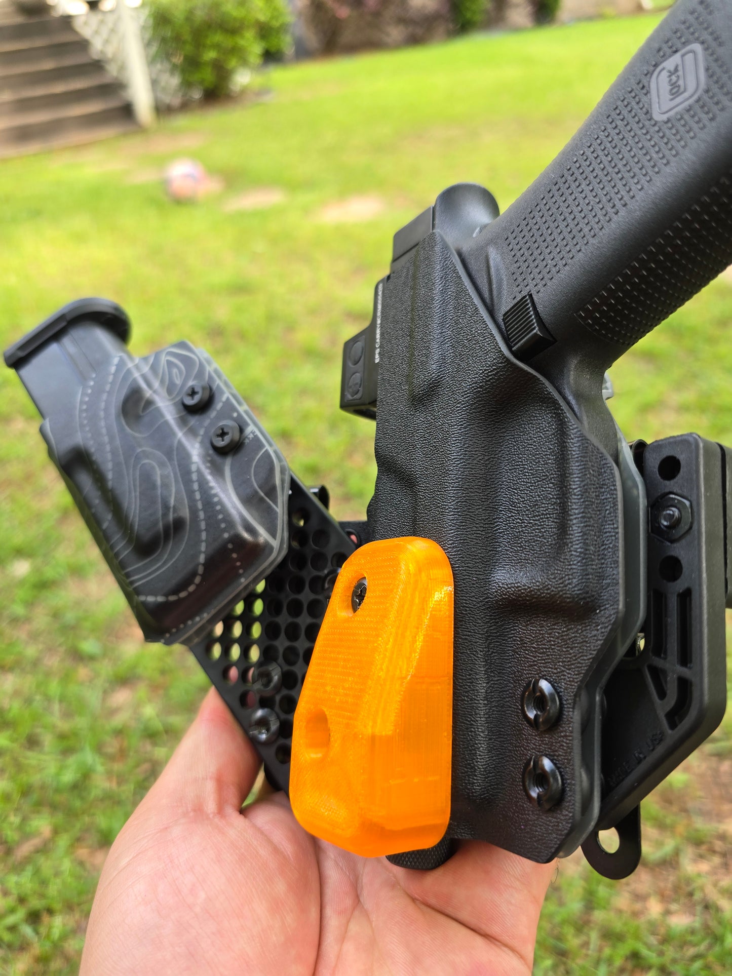 Concealment wedge PACK 3D printed TPU
